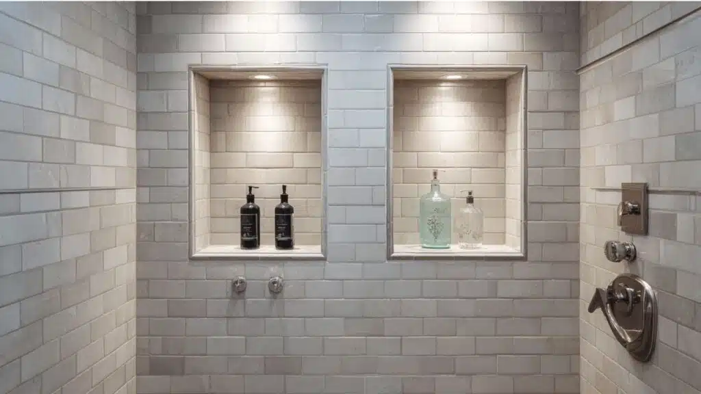 twin symmetrical niches