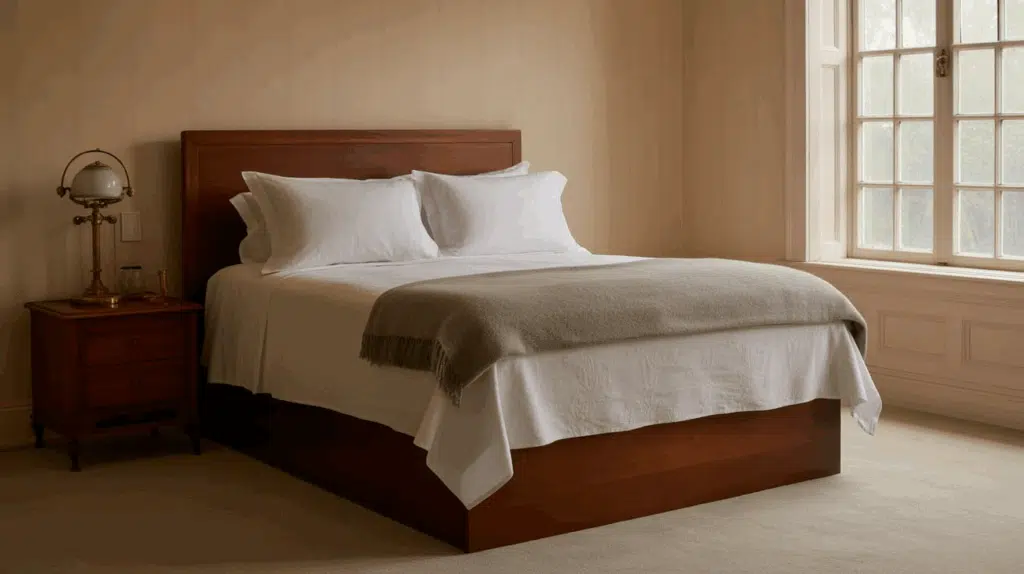 box frame bed