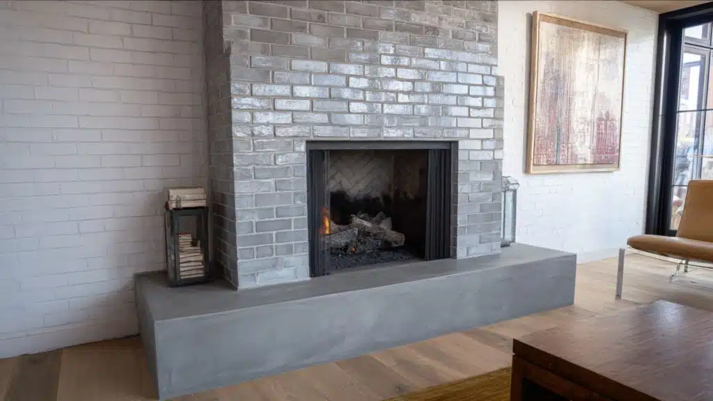 concrete overlay for modern finish