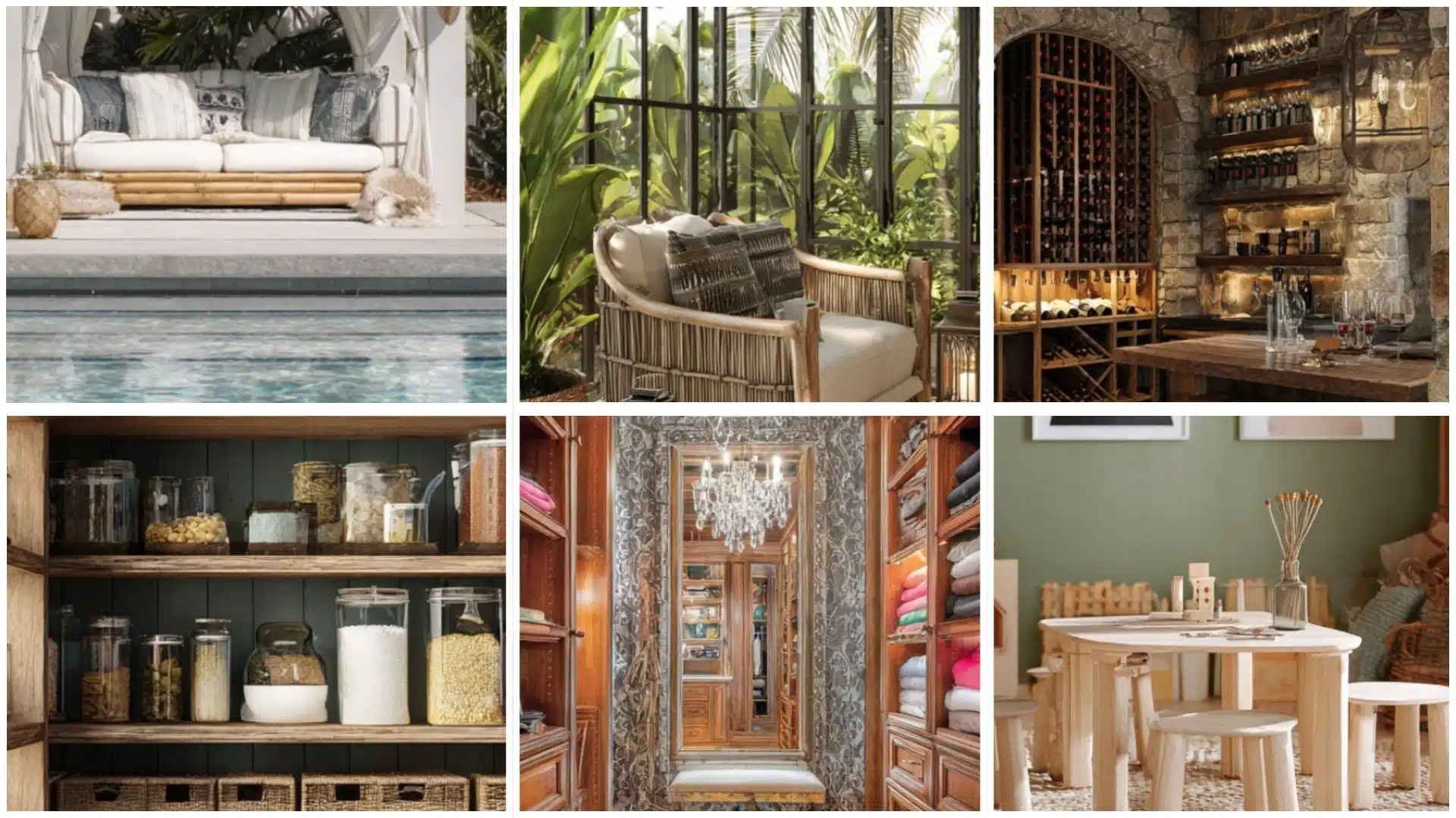 creative design ideas for rooms in a house