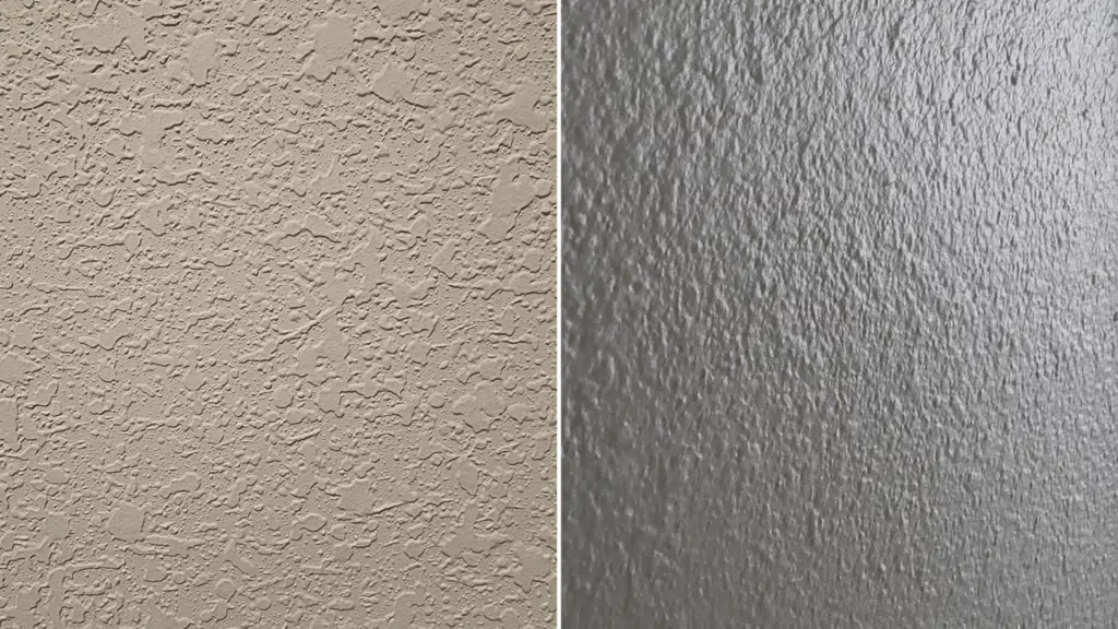 flat vs satin side by side comparison