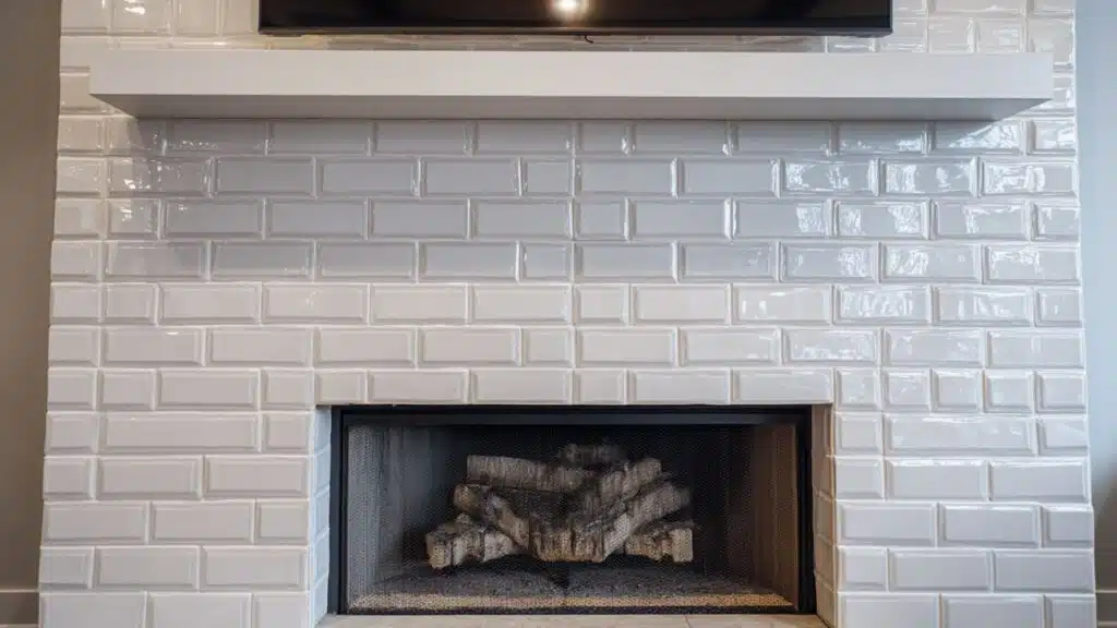 glossy subway tile replacement