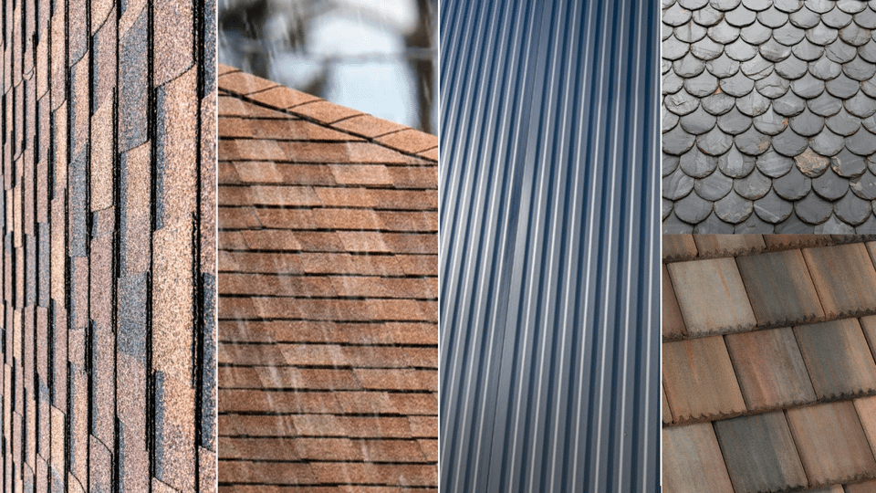 roofing squares for different materials