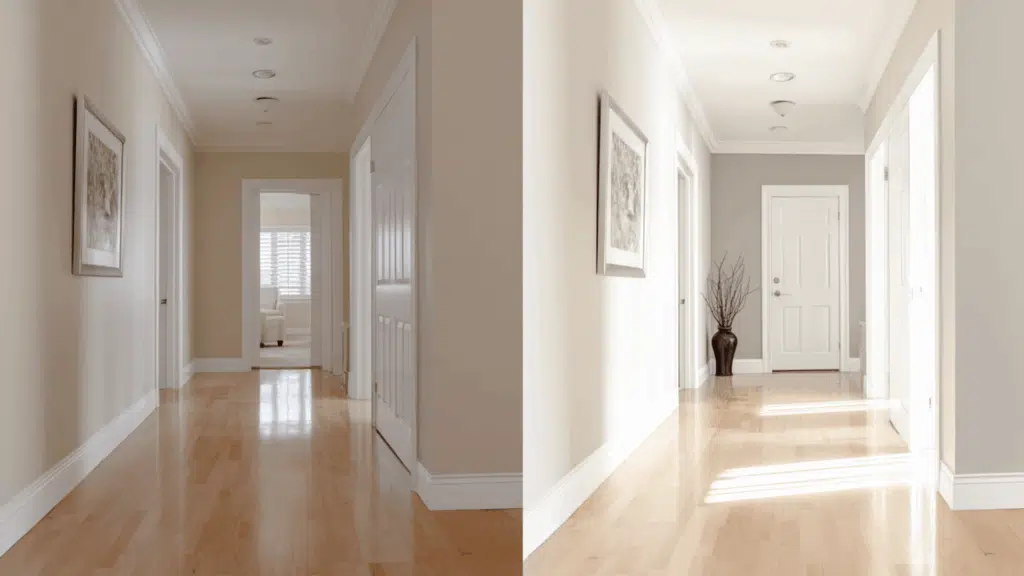 satin and semi gloss options by brand