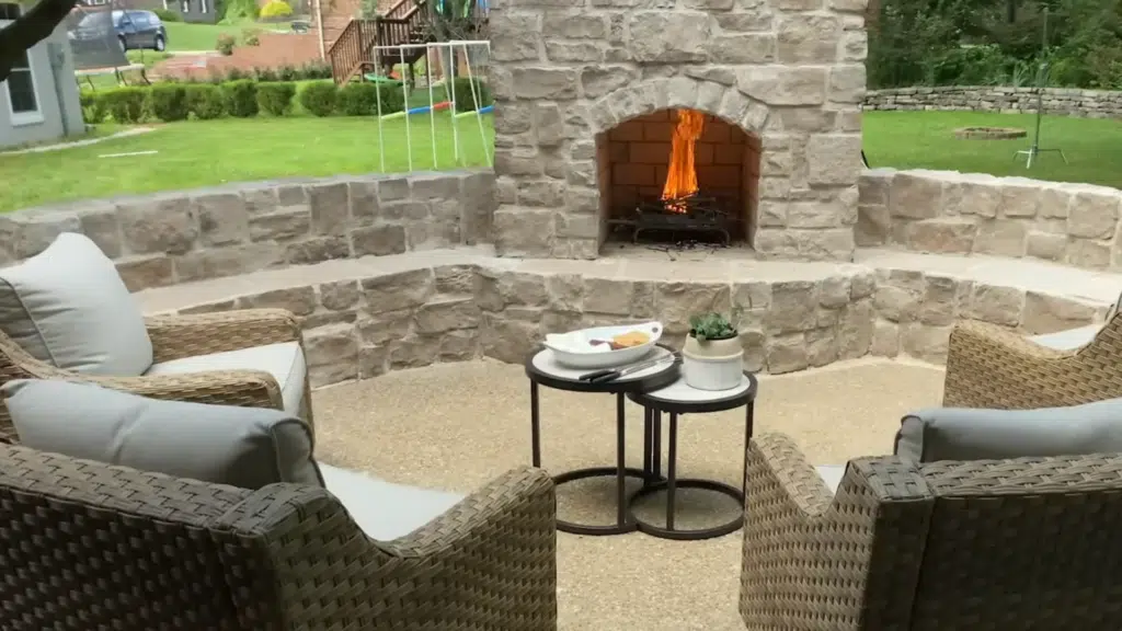 cap and test the fireplace