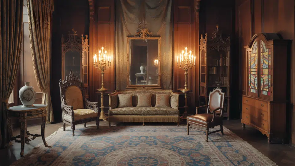 furniture grouped by style