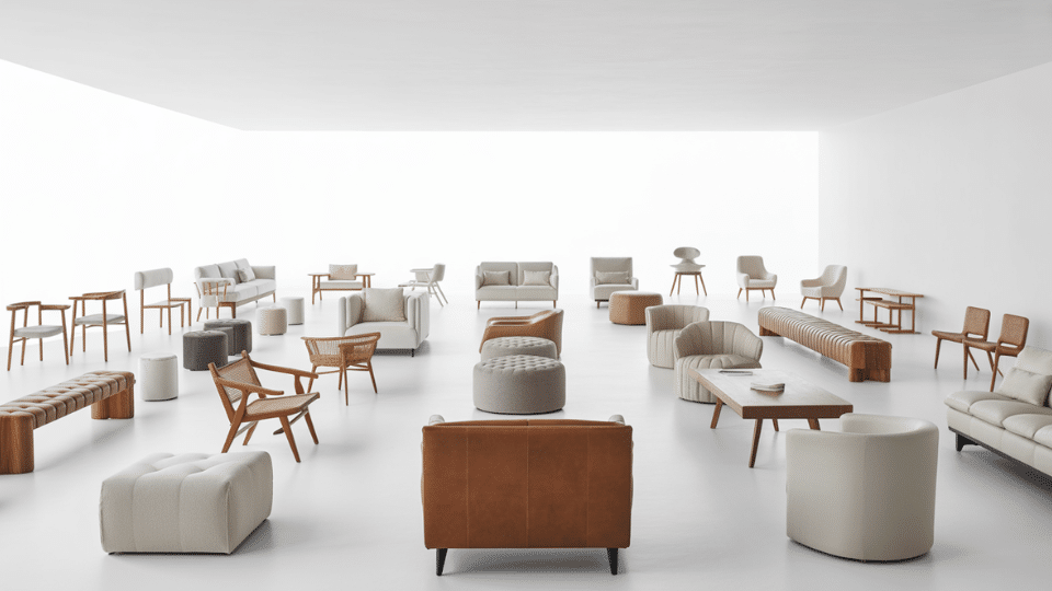 furniture sorted by function