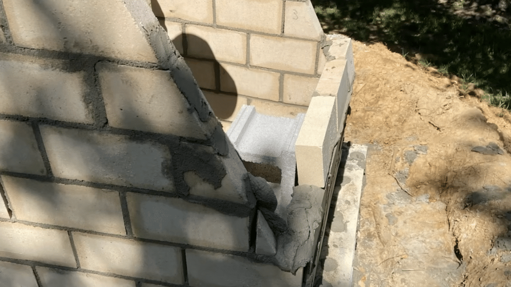 install smoke shelf and flue