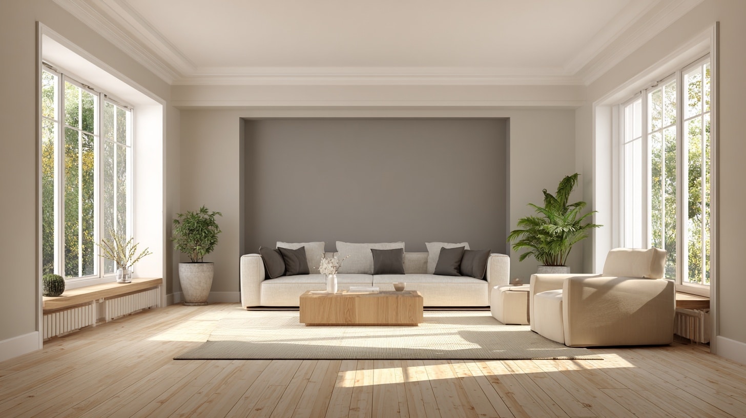 simple guide to match wall color with light hardwood