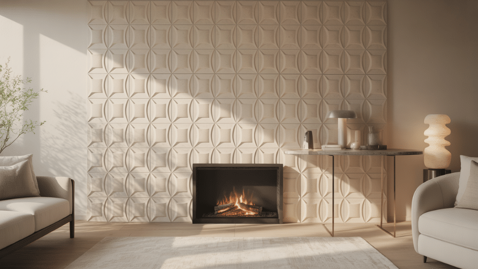 textured 3d wall tile